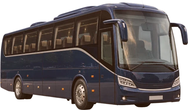 Autocar d'occasion — transport collectif importé vers l'Afrique de l'Ouest
