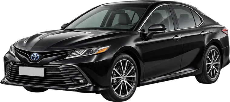 Toyota Camry noire — berline d'occasion importée par 4 ROUES Import-Export à Cotonou